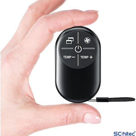 ScHitec K8 Tam Fonksiyonlu Mini Klima Universal Uzaktan Kumanda 1000 Model Klima Destekler