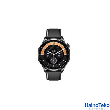 Haino Teko Watch Ultra 12 Amoled Ekran WaterProof Akıllı Saat 3 Kordonlu Siyah Teko12