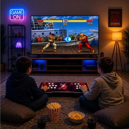 ScHitec 4KHD 3D Gamebox Arcade Pandora 20.000 Oyunlu Uzaktan Oynanabilir TV Atari Konsolu
