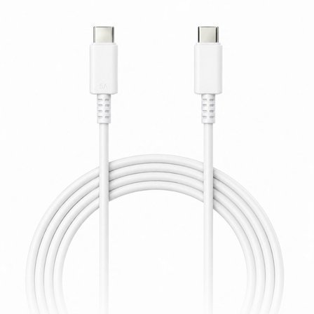 Schitec 45W Hızlı Şarj Adaptörü ve 1 Metre Type-C Type-C Hızlı Şarj Kablo Set Beyaz