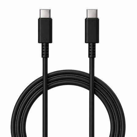 Schitec 45W Hızlı Şarj Adaptörü ve 1 Metre Type-C Type-C Hızlı Şarj Kablo Set Siyah