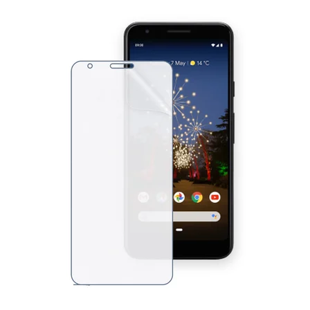 SChitec Google Pixel 3A Uyumlu Ön Yüzey Nano Şeffaf Hidrojel Ekran Koruyucu