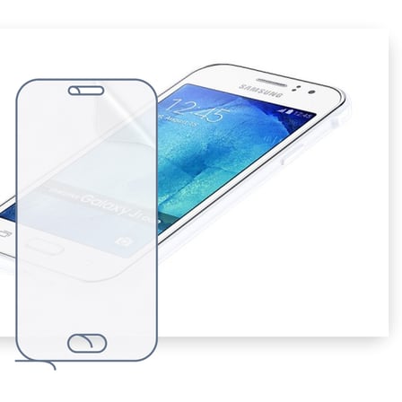 SChitec SAMSUNG Galaxy J1 Ace Uyumlu Ön Yüzey Nano Şeffaf Hidrojel Ekran Koruyucu
