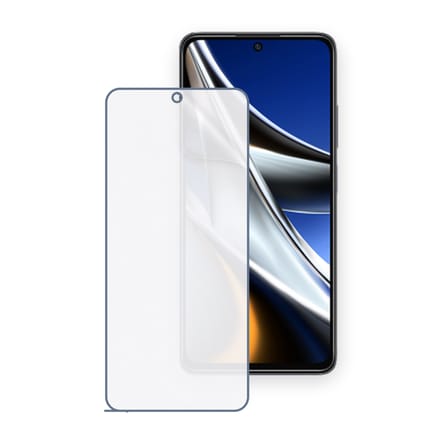 SChitec POCO X4 Pro 4G Uyumlu Ön Yüzey Nano Şeffaf Hidrojel Ekran Koruyucu