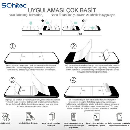 SChitec Realme Q3T Uyumlu Ön Yüzey Nano Şeffaf Hidrojel Ekran Koruyucu