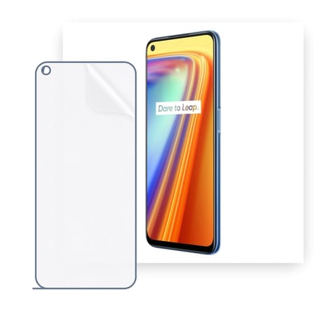 SChitec Realme 7 Uyumlu Ön Yüzey Nano Şeffaf Hidrojel Ekran Koruyucu