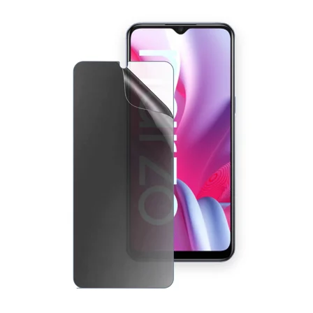 SChitec Realme Narzo 20A Uyumlu Ön Yüzey Hayalet Privacy Hidrojel Ekran Koruyucu