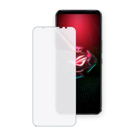 SChitec ASUS Rog Phone 5 Uyumlu Ön Yüzey Nano Şeffaf Hidrojel Ekran Koruyucu