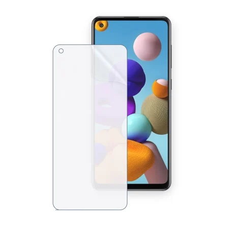 SChitec SAMSUNG Galaxy A21s（A217） Uyumlu Ön Yüzey Nano Şeffaf Hidrojel Ekran Koruyucu