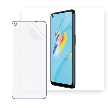 SChitec OPPO A54 5G Uyumlu Ön Yüzey Nano Şeffaf Hidrojel Ekran Koruyucu