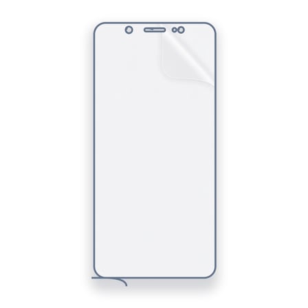 SChitec VIVO Y75 4G Uyumlu Ön Yüzey Nano Şeffaf Hidrojel Ekran Koruyucu
