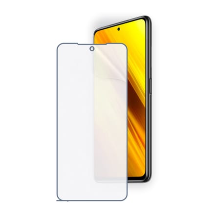 SChitec POCO Poco X3 Uyumlu Ön Yüzey Nano Şeffaf Hidrojel Ekran Koruyucu