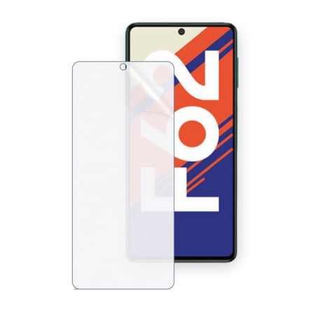 SChitec SAMSUNG Galaxy F62 Uyumlu Ön Yüzey Nano Şeffaf Hidrojel Ekran Koruyucu