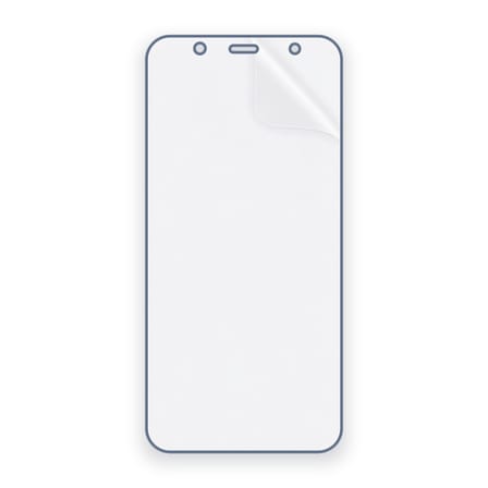 SChitec SAMSUNG Galaxy J6 Prime Uyumlu Ön Yüzey Nano Şeffaf Hidrojel Ekran Koruyucu
