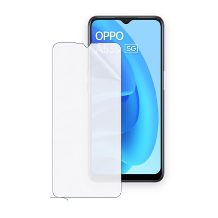 SChitec OPPO A53s 5G Uyumlu Ön Yüzey Nano Şeffaf Hidrojel Ekran Koruyucu