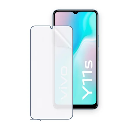 SChitec VIVO Y11s Uyumlu Ön Yüzey Nano Şeffaf Hidrojel Ekran Koruyucu