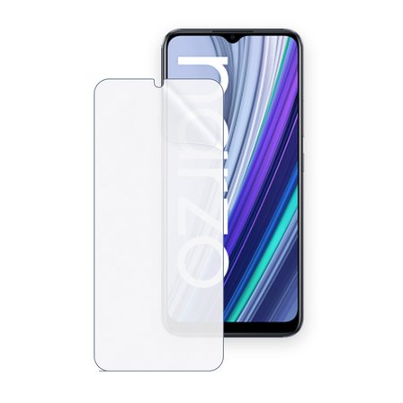 SChitec Realme Narzo 30A Uyumlu Ön Yüzey Nano Şeffaf Hidrojel Ekran Koruyucu