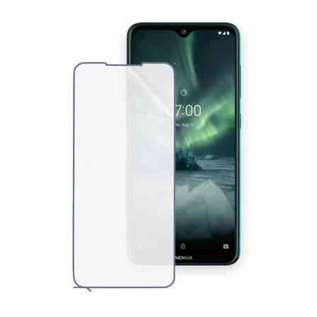 SChitec NOKIA 7.2 Uyumlu Ön Yüzey Nano Şeffaf Hidrojel Ekran Koruyucu