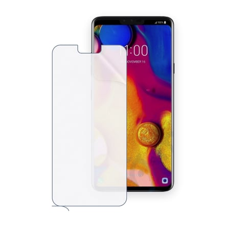 SChitec LG V40 Uyumlu Ön Yüzey Nano Şeffaf Hidrojel Ekran Koruyucu