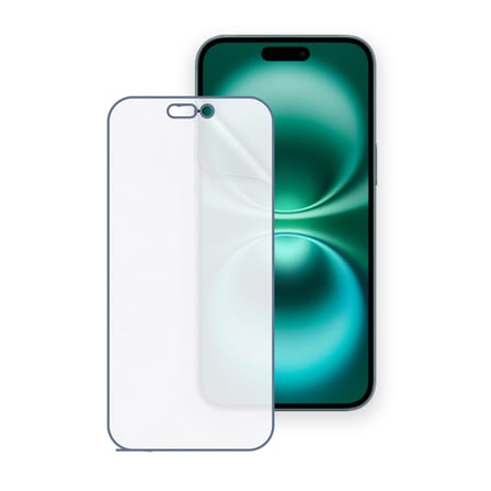 SChitec Apple iPhone 16 Plus Uyumlu Ön Yüzey Nano Şeffaf Hidrojel Ekran Koruyucu