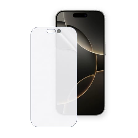 SChitec Apple iPhone 16 Pro Uyumlu Ön Yüzey Nano Şeffaf Hidrojel Ekran Koruyucu