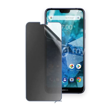 SChitec NOKIA 7.1 Uyumlu Ön Yüzey Hayalet Privacy Hidrojel Ekran Koruyucu