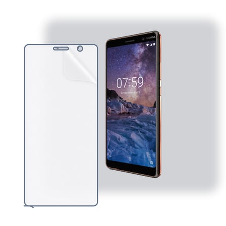 SChitec NOKIA 7 Plus Uyumlu Ön Yüzey Nano Şeffaf Hidrojel Ekran Koruyucu