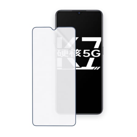 SChitec OPPO K7 Uyumlu Ön Yüzey Nano Şeffaf Hidrojel Ekran Koruyucu