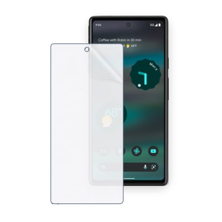 SChitec Google pixel 6A Uyumlu Ön Yüzey Nano Şeffaf Hidrojel Ekran Koruyucu