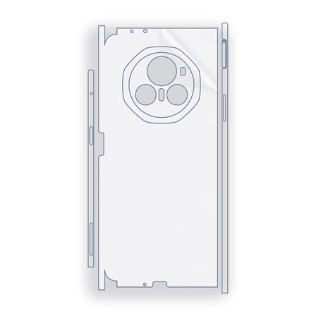 SChitec HONOR Magic V3 Uyumlu Fullbody Arka Kaplama Hidrojel Koruyucu Film