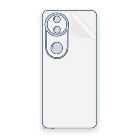 SChitec VIVO V50 Uyumlu Arka Yüzey Hidrojel Koruyucu Film