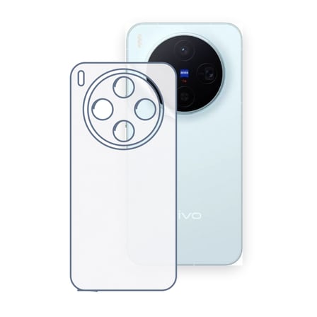SChitec VIVO X300 Uyumlu Arka Yüzey Hidrojel Koruyucu Film