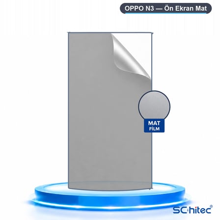 SChitec OPPO N3 Uyumlu Ön Yüzey Mat Hidrojel Ekran Koruyucu