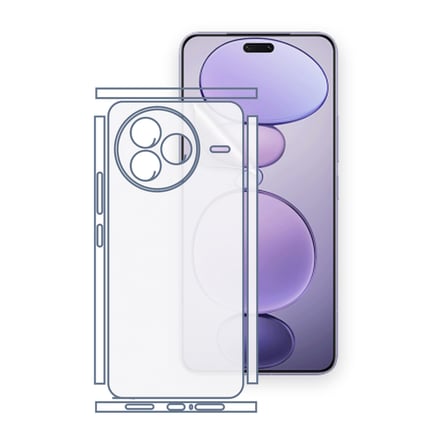 SChitec Xiaomi Civi 5 Pro Uyumlu Fullbody Arka Kaplama Hidrojel Koruyucu Film
