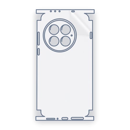 SChitec OnePlus 13 Uyumlu Fullbody Arka Kaplama Hidrojel Koruyucu Film