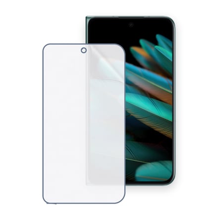 SChitec OPPO Find N2 Uyumlu Dış Ekran Nano Şeffaf Hidrojel Ekran Koruyucu