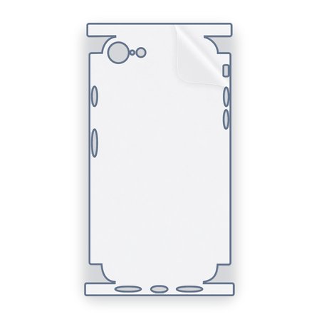 SChitec Apple iPhone SE 2022(SE 3) Uyumlu Fullbody Arka Kaplama Hidrojel Koruyucu Film