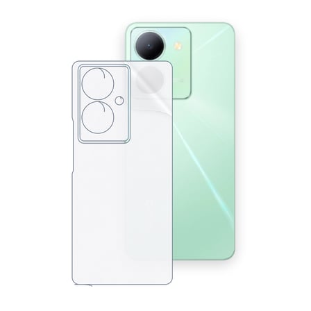 SChitec VIVO Y78+ Uyumlu Arka Yüzey Hidrojel Koruyucu Film