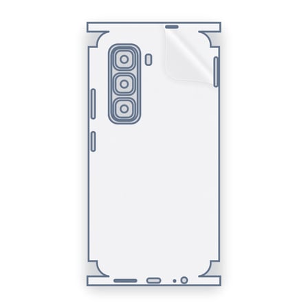 SChitec Infinix Hot 50 Pro Uyumlu Fullbody Arka Kaplama Hidrojel Koruyucu Film