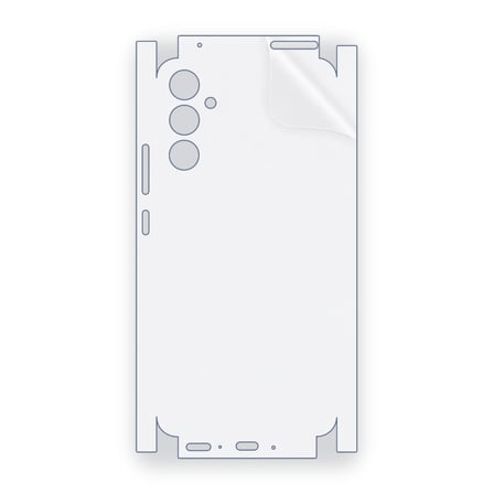 SChitec SAMSUNG Galaxy A34 5G Uyumlu Fullbody Arka Kaplama Hidrojel Koruyucu Film