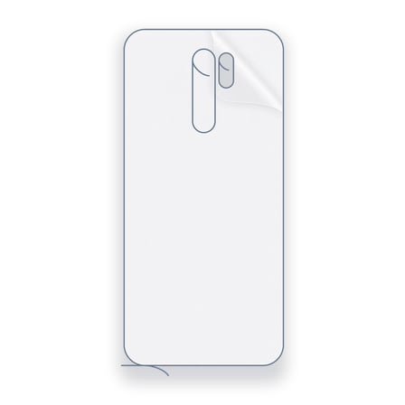 SChitec Redmi 9 Uyumlu Arka Yüzey Hidrojel Koruyucu Film