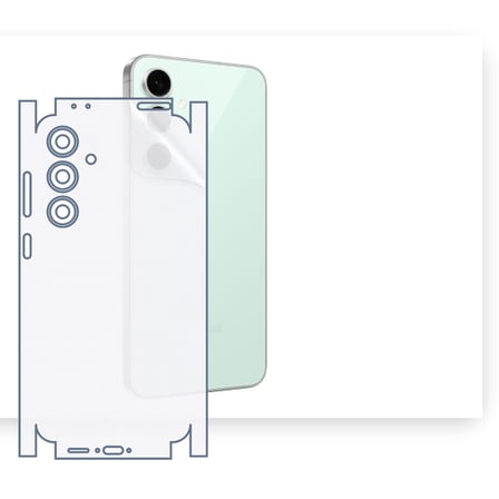 SChitec SAMSUNG Galaxy S24 FE Uyumlu Fullbody Arka Kaplama Hidrojel Koruyucu Film