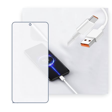SChitec Redmi K70 Ultra Champion Uyumlu Ön Yüzey Nano Şeffaf Hidrojel Ekran Koruyucu