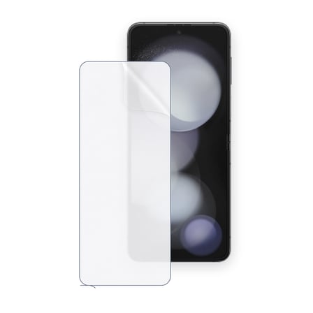 SChitec SAMSUNG Galaxy Z Flip5 Uyumlu Ön Yüzey Nano Şeffaf Hidrojel Ekran Koruyucu