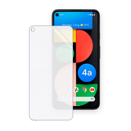 SChitec Google Pixel 4A 5G Uyumlu Ön Yüzey Nano Şeffaf Hidrojel Ekran Koruyucu