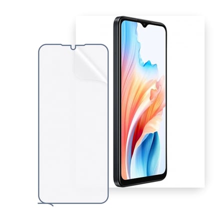 SChitec OPPO A38 Uyumlu Ön Yüzey Nano Şeffaf Hidrojel Ekran Koruyucu