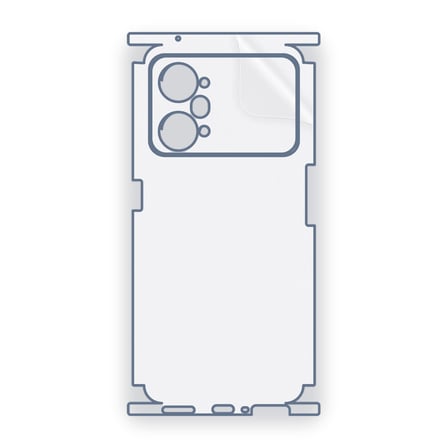 SChitec OPPO K10 Pro Uyumlu Fullbody Arka Kaplama Hidrojel Koruyucu Film
