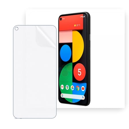 SChitec Google Pixel 5 Uyumlu Ön Yüzey Nano Şeffaf Hidrojel Ekran Koruyucu
