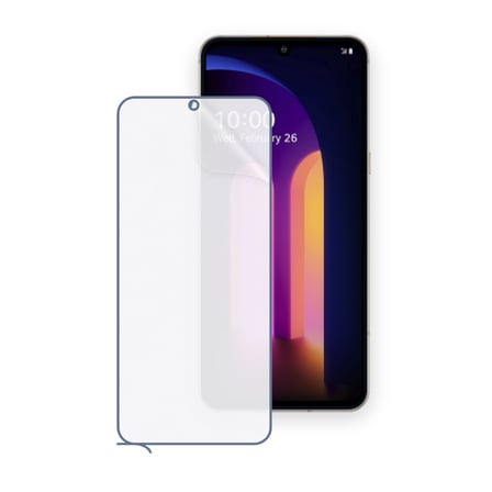 SChitec LG V60 ThinQ 5G Uyumlu Ön Yüzey Nano Şeffaf Hidrojel Ekran Koruyucu