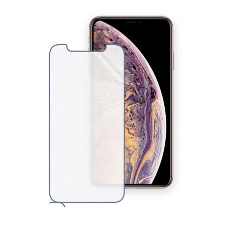 SChitec Apple iPhone XS-MAX Uyumlu Ön Yüzey Nano Şeffaf Hidrojel Ekran Koruyucu